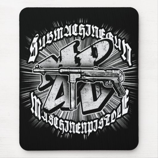MP 40 Mousepad Muismat (Voorkant)