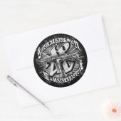MP 40-Sticker Ronde Sticker (Envelop)