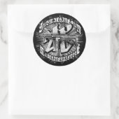 MP 40-Sticker Ronde Sticker (Tas)