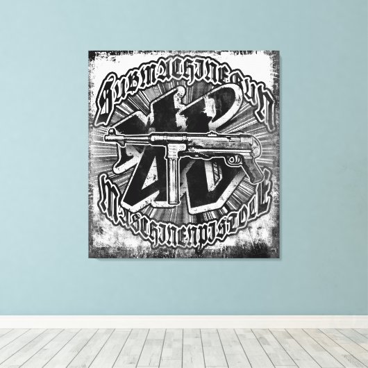 MP 40 uitgerekt canvas (Insitu (Houten vloer))