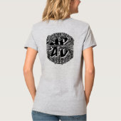 MP 40 Vrouwen Hanes Nano V-hals T-shirt (Achterkant)