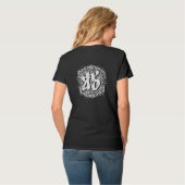 MP 40 Vrouwen Hanes Nano V-hals T-shirt (Achterkant volledig)