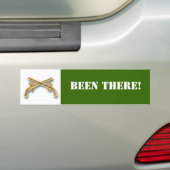 MP, BEN HIER! BUMPERSTICKER (Op auto)