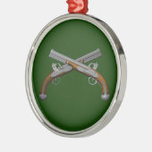 MP Militaire Politie Kerstmis Metalen Ornament (Links)