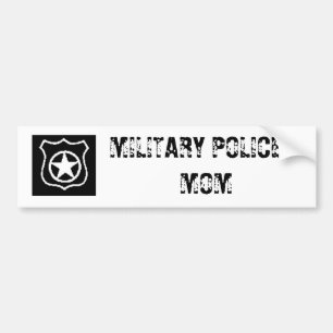 MP, MILITAIRE POLITIE MOM BUMPERSTICKER