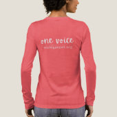 MPA Bella+Canvas Tri-blend Lange sleeves Shirten Shirt (Achterkant)