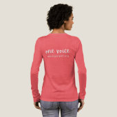 MPA Bella+Canvas Tri-blend Lange sleeves Shirten Shirt (Achterkant)
