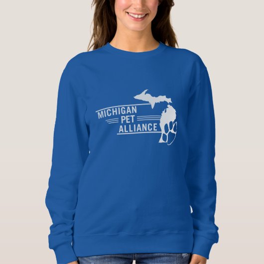 MPA Blue One Voice Sweatshirt (Voorkant)