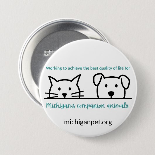 MPA Companion Animals Button (Voorkant /achterkant)