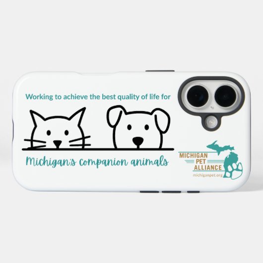 MPA Companion Dieren Telefoonhoesjes Case-Mate iPhone Case (Achterkant (horizontaal))