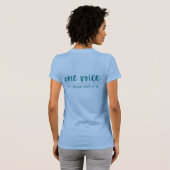 MPA Dames Bella+Canvas Slim Fit T-shirts (Achterkant volledig)