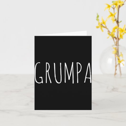 Mpa Funny Novelty For Mpy Grandpa Graphic  Kaart (Gele Bloem)