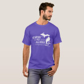 MPA Mannen Basic Donkerkleurige T-shirts (Voorkant volledig)