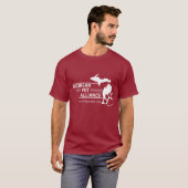 MPA Mannen Basic Fel gekleurde T-shirts (Voorkant volledig)