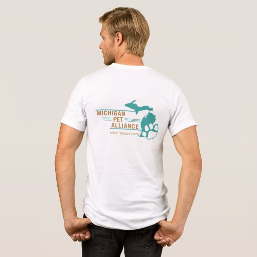 MPA Mannen One Voice Tri-blend Tri-Blend Shirt (Achterkant volledig)