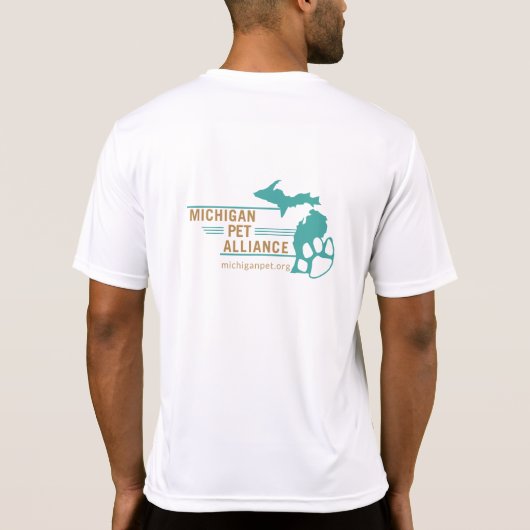 MPA Mannen Sport-Tek Competitor T-shirt (Achterkant)