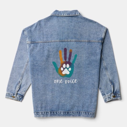 MPA One Voice Jean Denim Jacket (Achterkant)