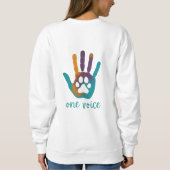 MPA paardenbloem lang-sleeve, One Voice Shirt (Achterkant)