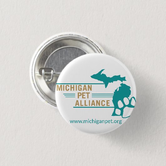 MPA Round Pin Ronde Button 3,2 Cm (Voorkant /achterkant)