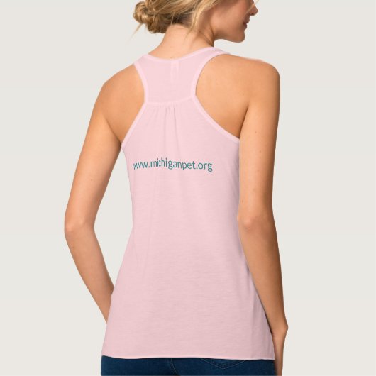 MPA Roze Racerback Tanktop (Achterkant)