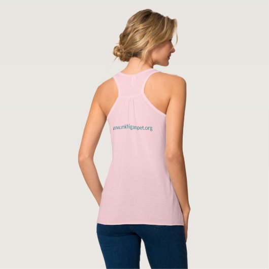 MPA Roze Racerback Tanktop (Volledige Achterkant)