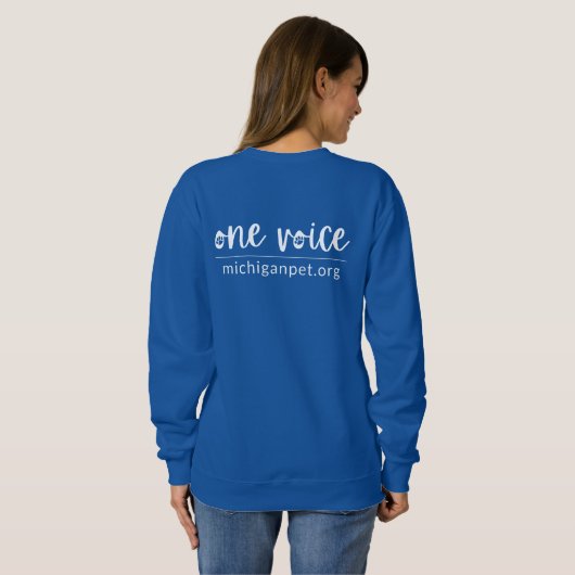MPA Vrouwen Basic Sweatshirt (Achterkant volledig)