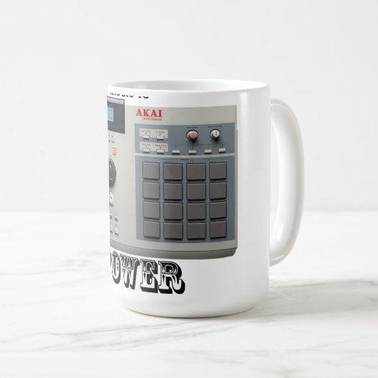 MPC Music is Power Mok (Voorkant rechts)