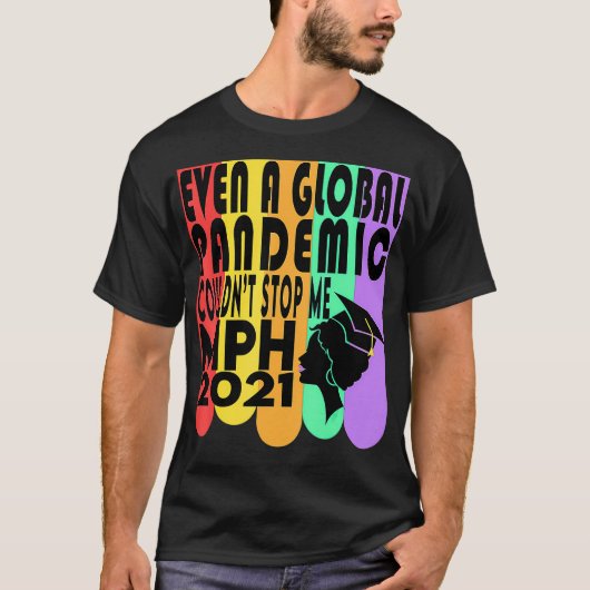 MPH Master of Public Health Afstuderen 2021 Master T-shirt (Voorkant)