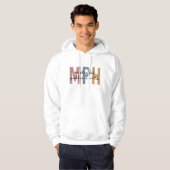 MPH Master of Public Health Afstuderen Hoodie (Voorkant volledig)