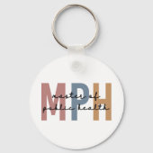 MPH Master of Public Health Afstuderen Sleutelhanger (Voorkant)