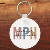 MPH Master of Public Health Afstuderen Sleutelhanger (Voorkant)