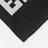 Mpy Christmas Cat Ugly Sweater Is This Jolly Enoug Fleece Deken (Hoek)