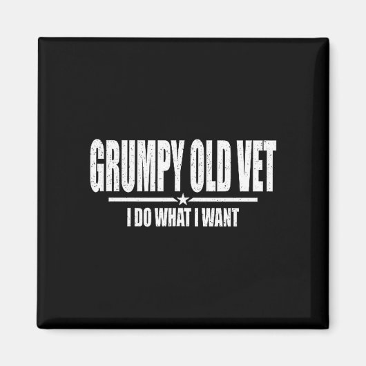 Mpy Old Vet  Magneet (Voorkant)