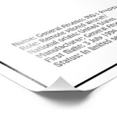 MQ-1 Predator UAV- Vliegtuigblauwdruk BD Foto Afdruk (Hoek)