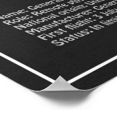 MQ-1 Predator UAV- Vliegtuigblauwdruk PD Poster (Hoek)