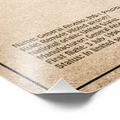 MQ-1 Predator UAV- Vliegtuigblauwdruk SD Foto Afdruk (Hoek)