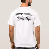 MQ-9 de BasisT-shirt van de Mannen van de Lezer T-shirt (Achterkant)
