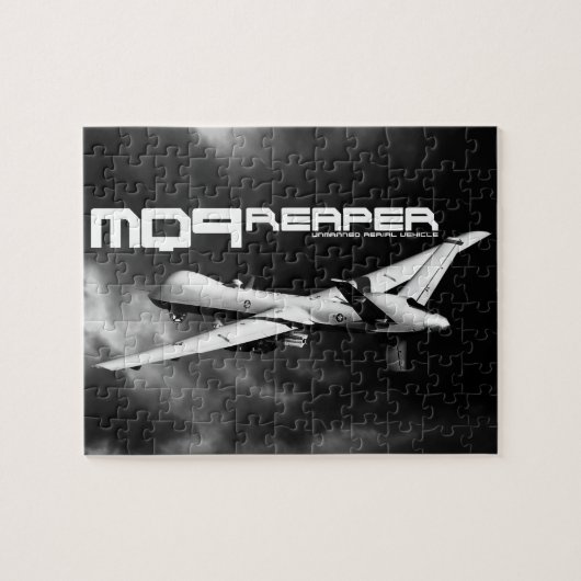 MQ-9 Reaper 8x10 Photo Puzzle met Gift Box Legpuzzel (Horizontaal)