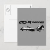 MQ-9 Reaper Briefkaart (Voorkant / Achterkant)