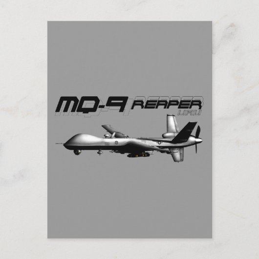 MQ-9 Reaper Briefkaart (Voorkant)