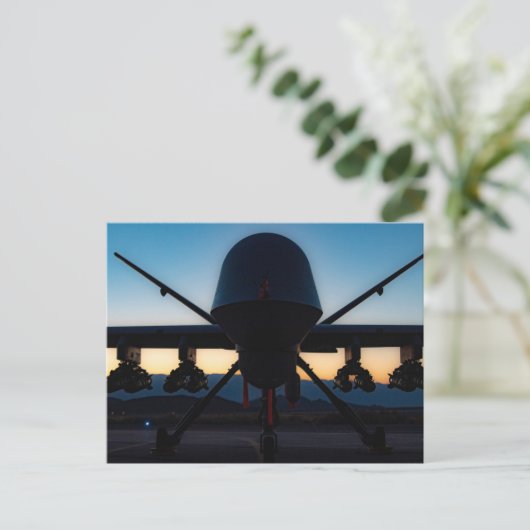 MQ-9 Reaper Briefkaart (Staand voorkant)