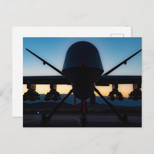 MQ-9 Reaper Briefkaart (Voorkant / Achterkant)