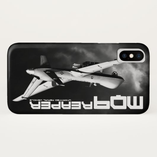 MQ-9 Reaper Case-Mate iPhone Case (Achterkant (horizontaal))