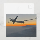 MQ-9 Reaper in Bergen Briefkaart (Voorkant / Achterkant)