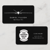 MQ-9 Reaper Pilot met Squadron Patch Visitekaartje (Voorkant / Achterkant)