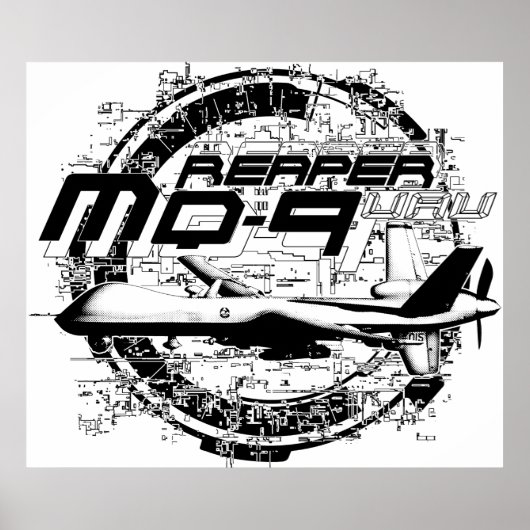 MQ-9 Reaper Poster (Voorkant)