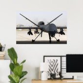 MQ-9 Reaper Poster (Thuiskantoor)