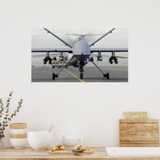 MQ-9 Reaper Poster (Keuken)