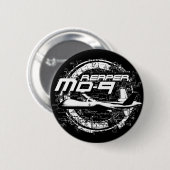 MQ-9 Reaper Ronde Button 5,7 Cm (Voorkant /achterkant)