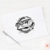 MQ-9 Reaper Ronde Sticker (Envelop)